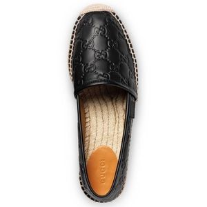 *Authentic* Gucci Women’s Leather Espadrille Flats